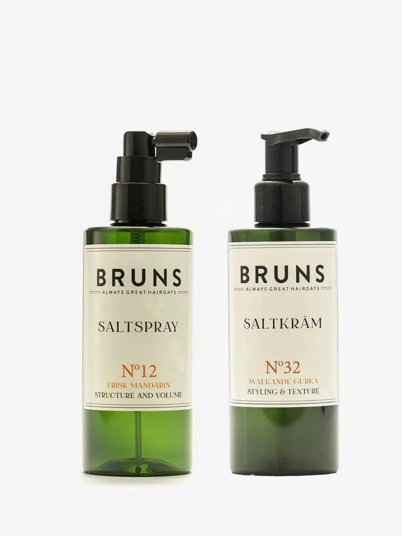 För volym – saltkräm No 32 & saltspray No 12