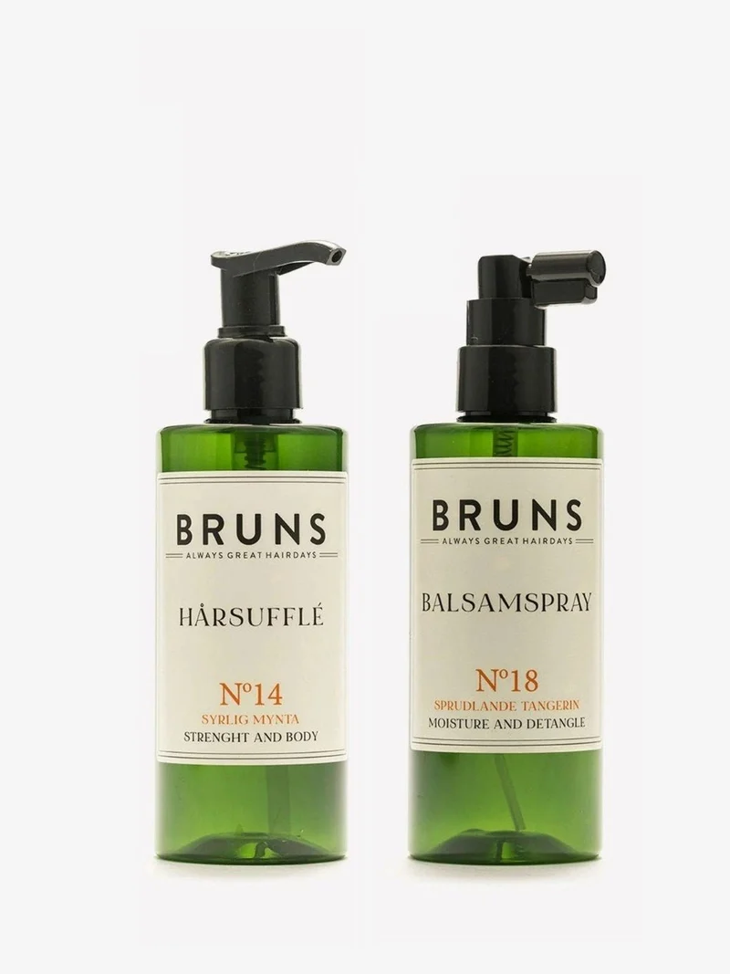 För lättstylat hår – hårsufflé No 14 & balsamspray No 18