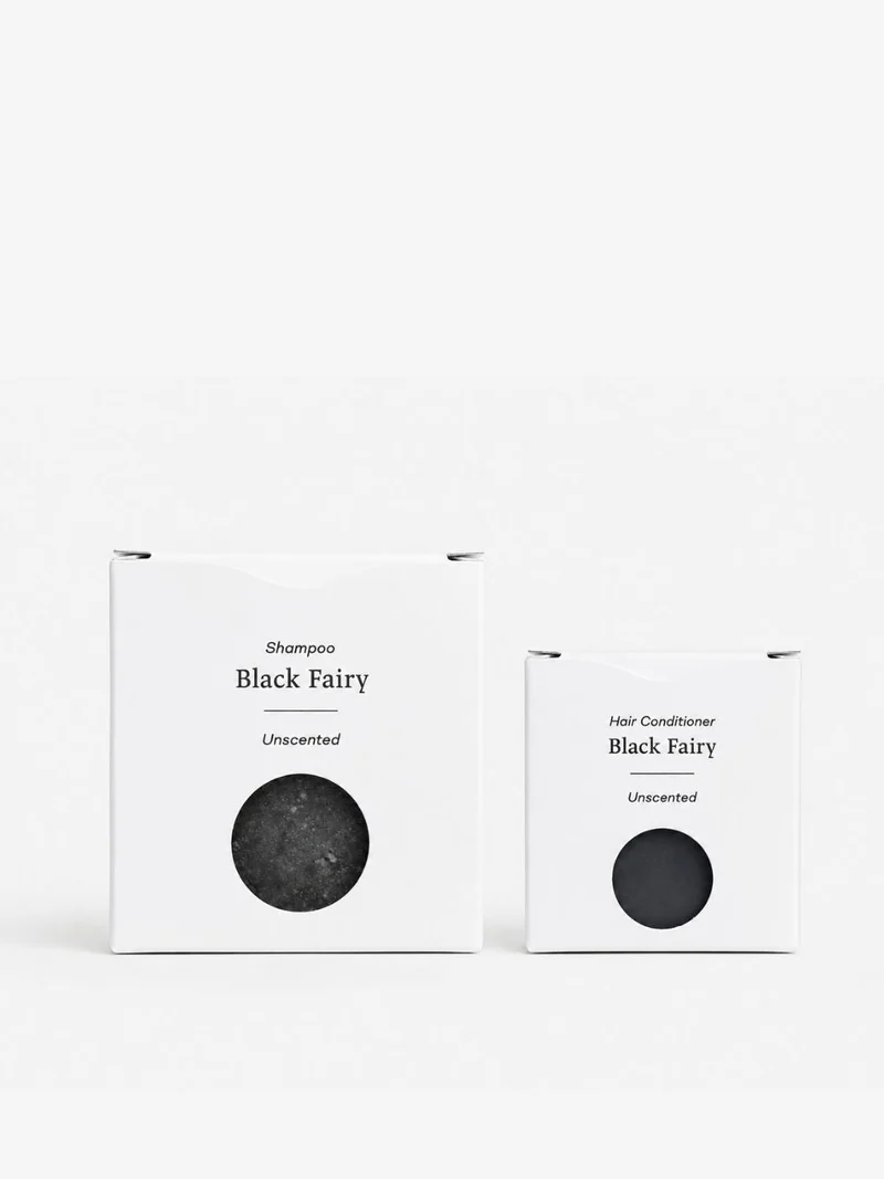 För hårdetox – schampokaka & balsamkaka Black Fairy