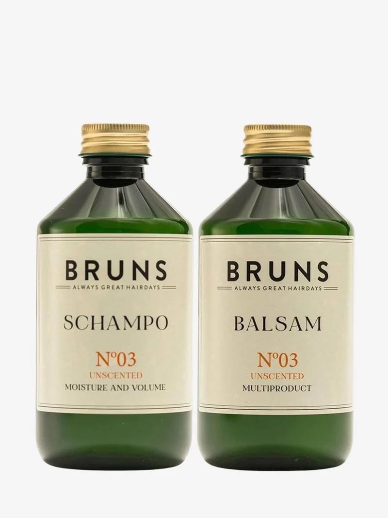 För känslig hårbotten – doftfritt schampo & balsam No 03