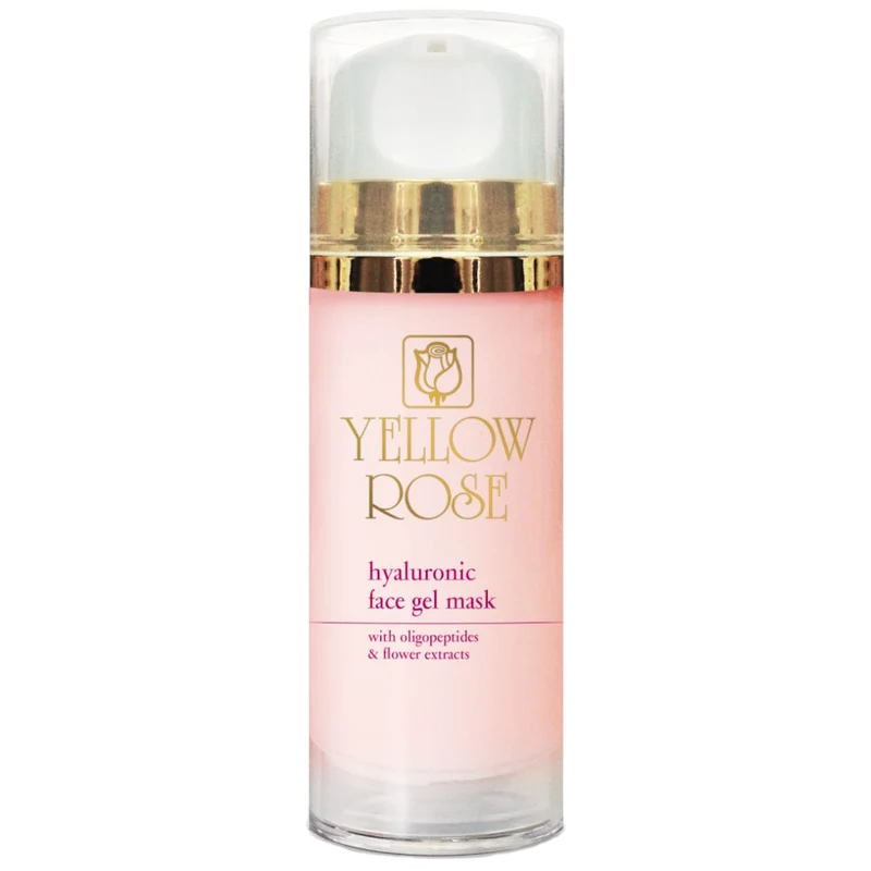 Yellow Rose Hyaluronic Face Gel Mask