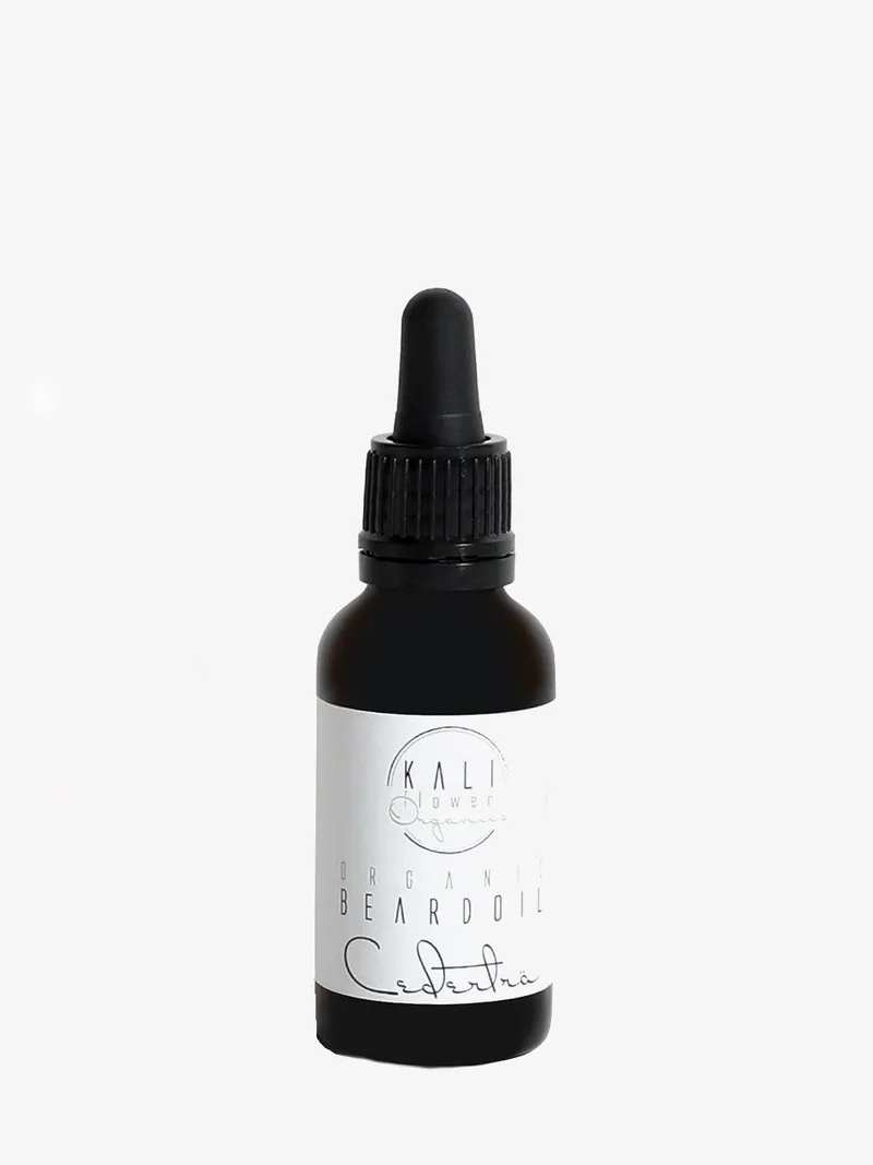 Ekologisk skäggolja - Cederträ & Bergamot