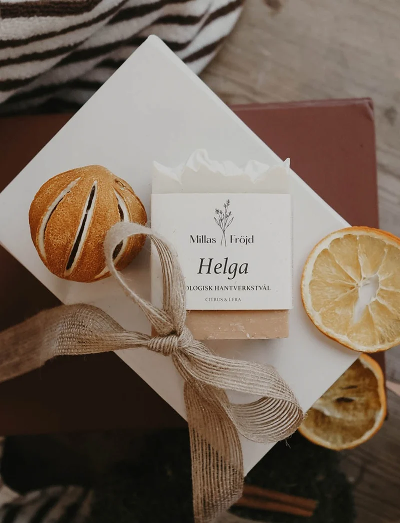 Eko Hantverkstvål - Helga - Apelsin & Mandarin