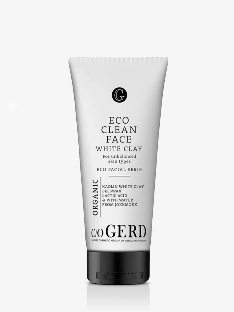 Clean Face White Clay - Rengöring för Akne, rosacea eller obalanserad hud